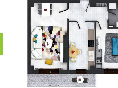 Apartament 2 camere tip B